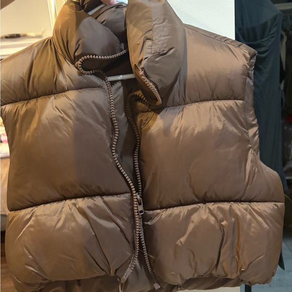 Puff vest brown - Picture 2 of 3